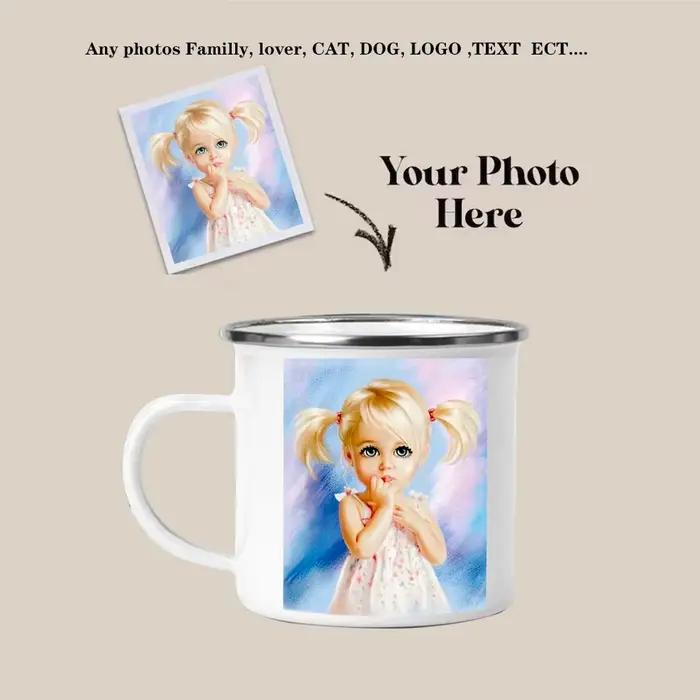 Tasse à thé avec texte et nom personnalisé