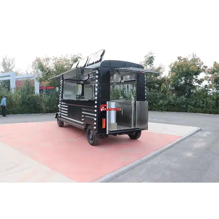 Camion à café compact avec Machine à expresso industrielle