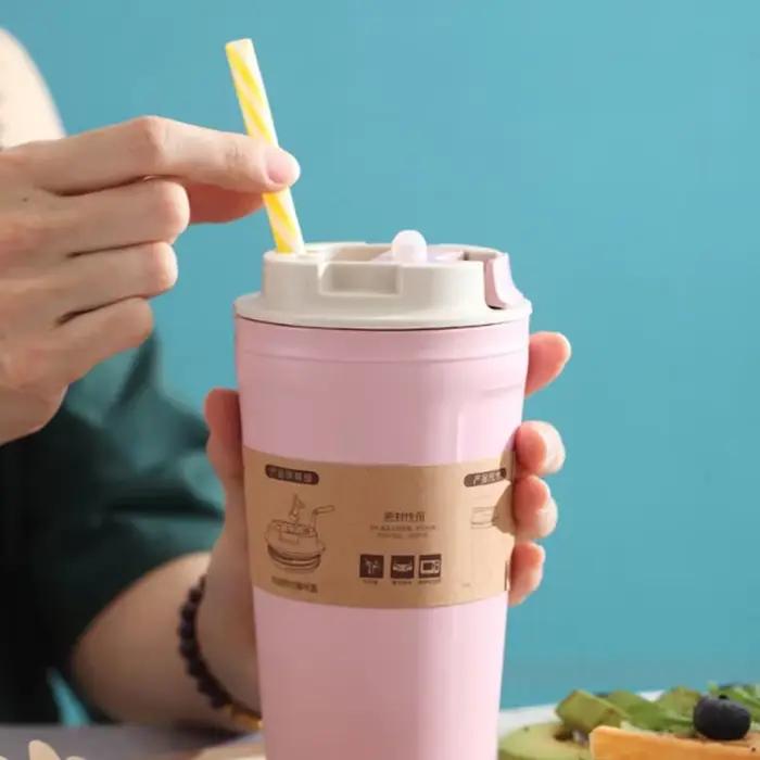 Cuillère à café en fibre de bambou réutilisable