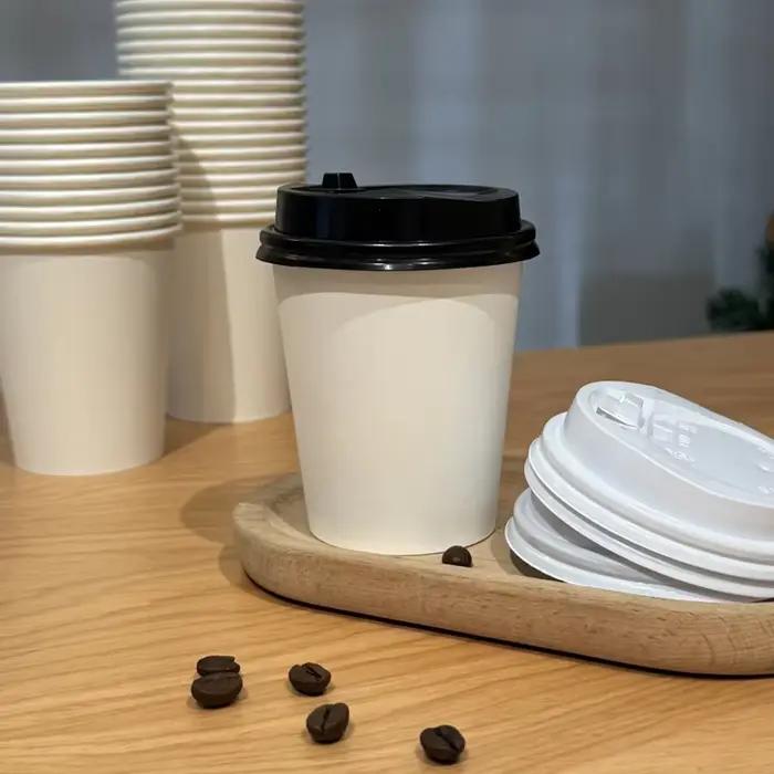 1000 pièces 9oz 250ml avec couvercle