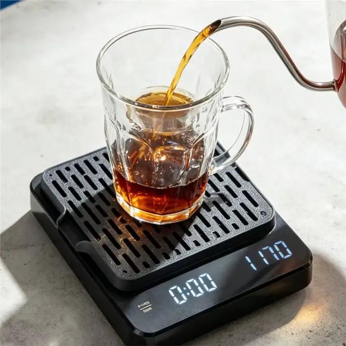 Plateau de récupération A69edrip pour machine à expresso avec fonction d'auto-vidange – Outil de mesure de café de style italien pour la cuisine domestique