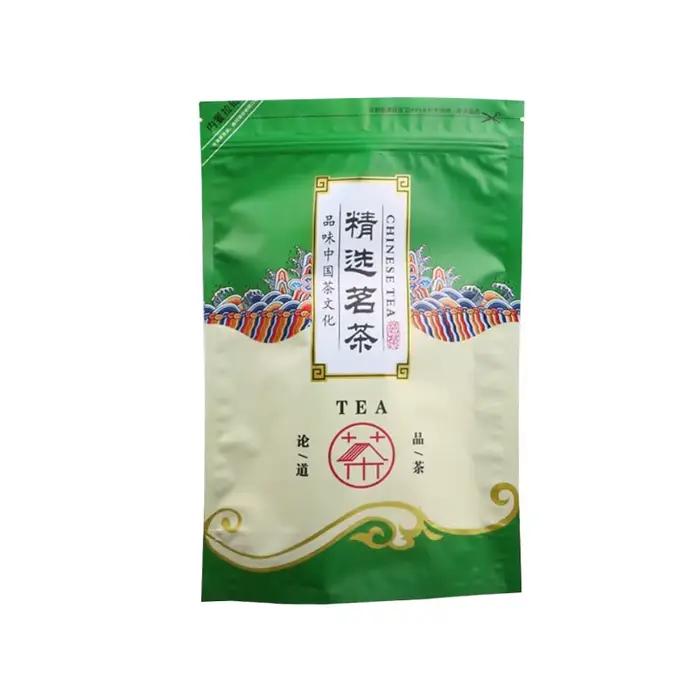 Ensemble de Thé Vert Chinois Longjing Pot de Thé Fines Feuilles de Thé Boissons Chinoises Traditionnellement Infusées Occasions Spéciales Décoration Maison