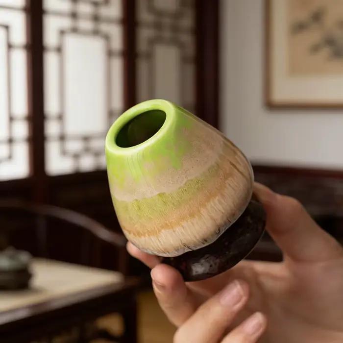 Pot à matcha en céramique pour restaurant
