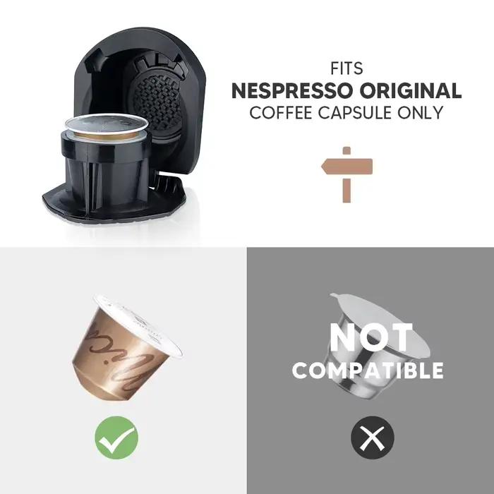Adaptateur de capsules de café rechargeables et réutilisables