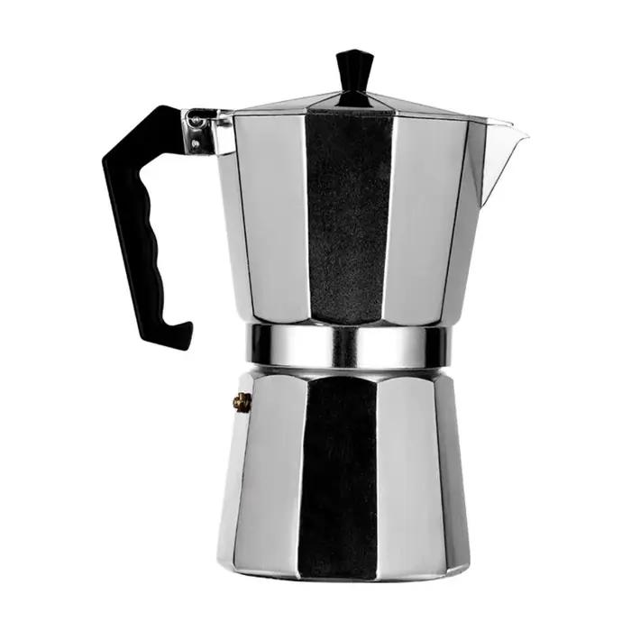 Cafetiere moka coolcells en aluminium octogonale multifonctionnelle pour preparation de cafe expresso bouilloire percolateur a offrir occassions speciales