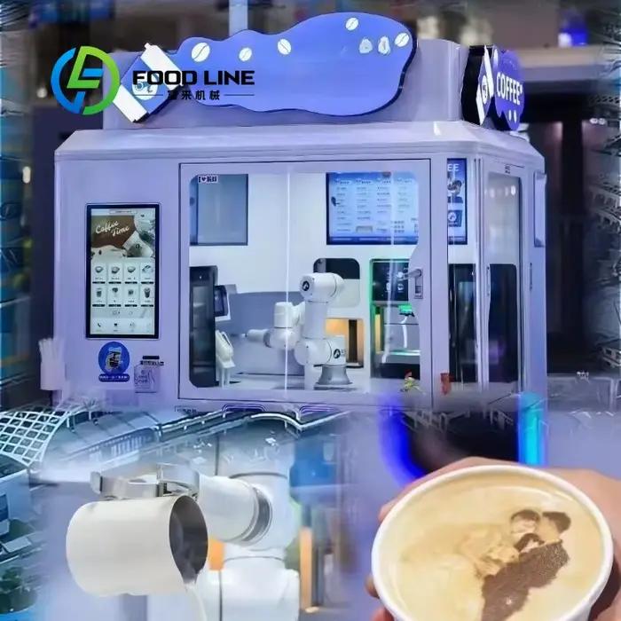 Machine à café distributrice intelligente AI