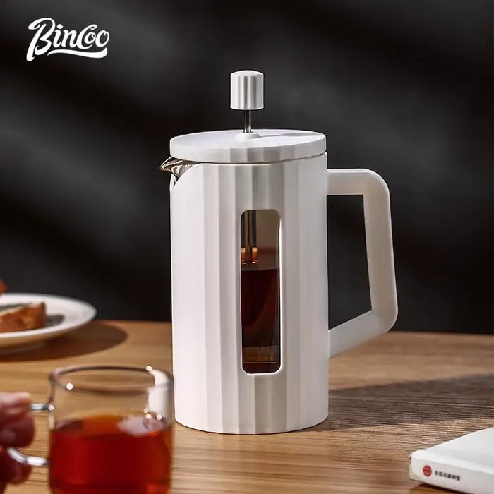 Bincoo 600ML café français presse Pot cafetière haute teneur en verre Borosilicate maison