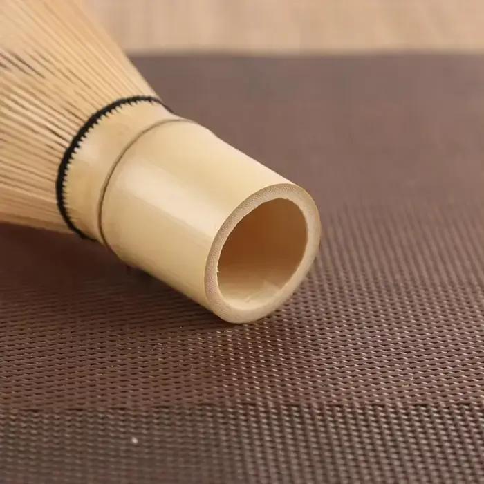 Cérémonie japonaise bambou Matcha pratique poudre fouet café vert thé brosse Chasen outil broyeur brosses thé accessoires