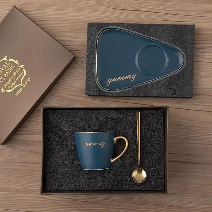Café lait thé tasse bureau hôtel loisirs thé boîte-cadeau