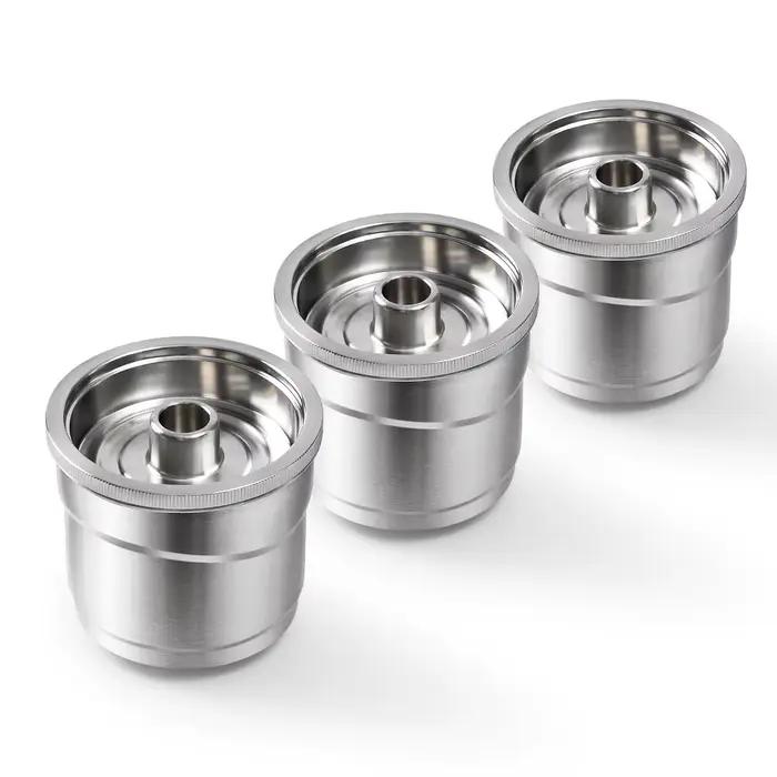 Capsules de café réutilisables en acier inoxydable