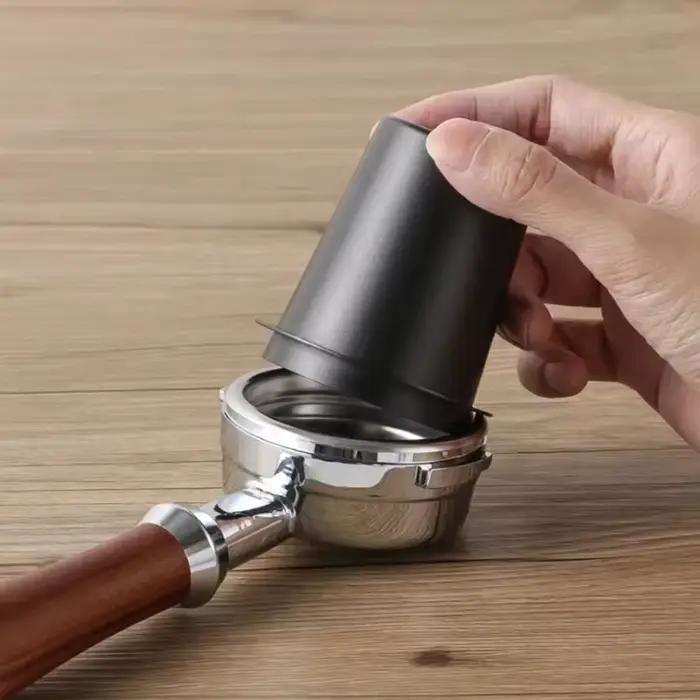 Tasse doseuse de café en acier inoxydable 51 53 58 mm pour machine à expresso broyeur portafiltro occasionnel amateur professionnel