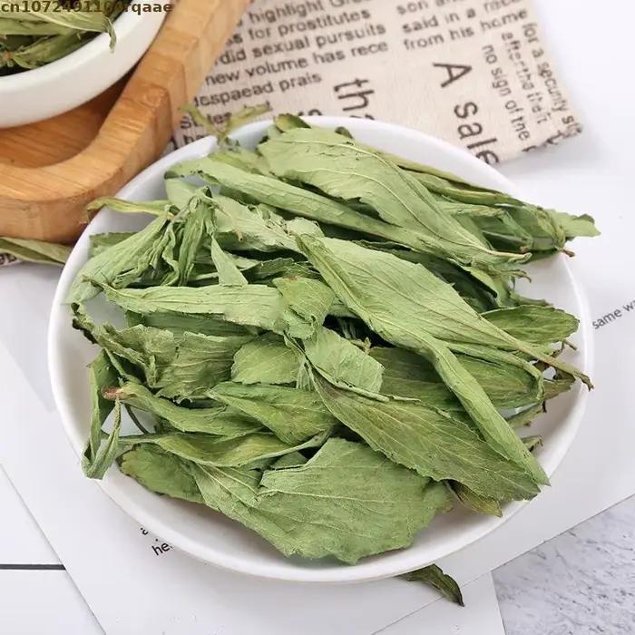 Feuilles de Stévia Séchées Biologiques Premium – Herbe Sucrante Naturelle pour la Fabrication de Savons