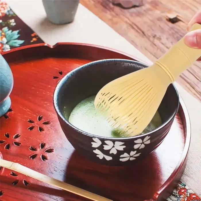 Nouvelles brosses à thé vert Matcha