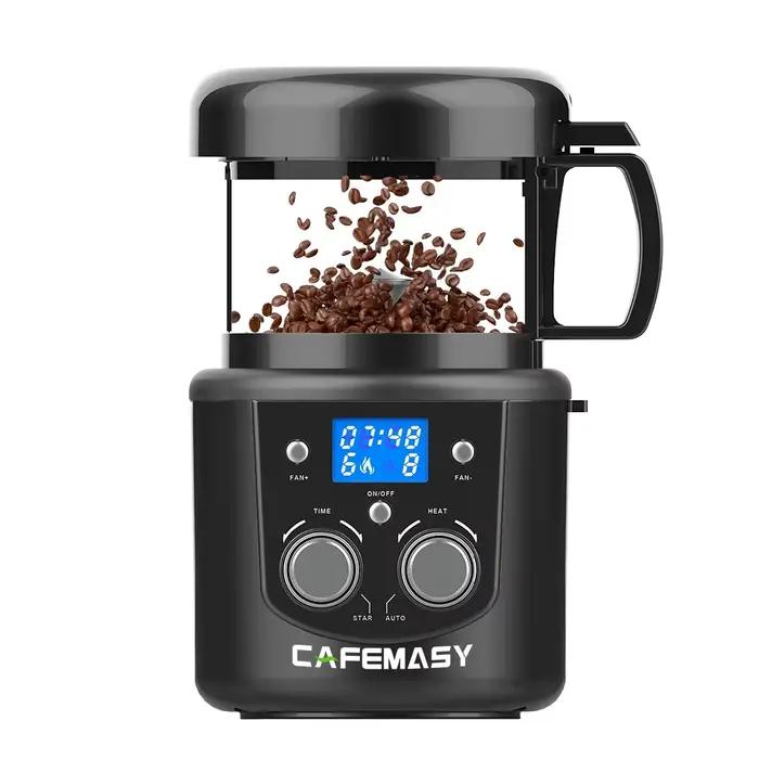 CAFEMASY 80-100g maison torréfacteur électrique Mini sans fumée grains de café cuisson torréfaction Machine 110-240V