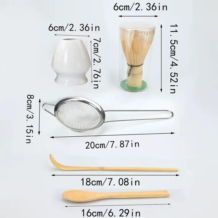 Ensemble de fouets Matcha 5 pièces-fouet en bambou