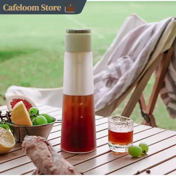 Carafe à café froid en verre à haute teneur en borosilicate 600 ml pour maison et occasions spéciales