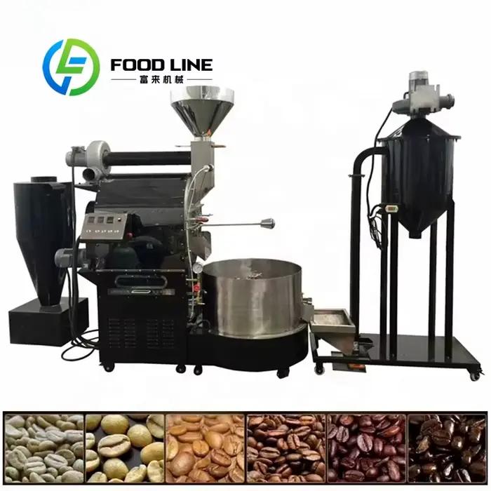 Machine à torréfier automatique pour grains de café acier inoxydable 30kg professionnel et domestique occasion spéciale