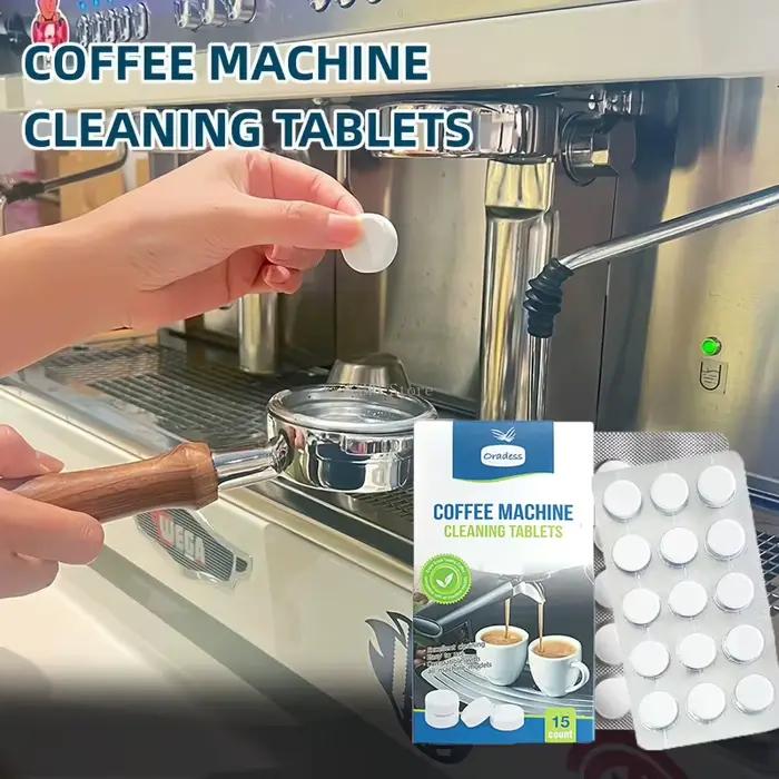 Comprimés de nettoyage effervescents pour Machine à café