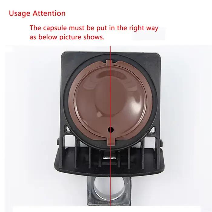 Nouveau filtre à café rechargeable réutilisable en plastique