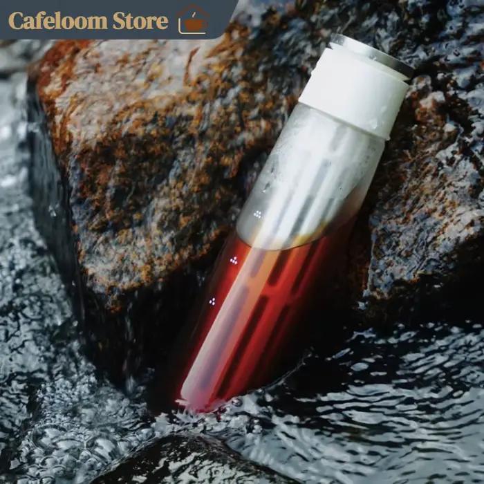 Carafe à café froid en verre à haute teneur en borosilicate 600 ml pour maison et occasions spéciales