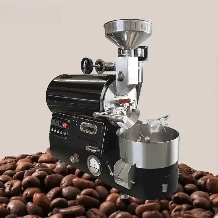 Torréfacteur à café électrique et à gaz double usage personnalisé de 1 kg