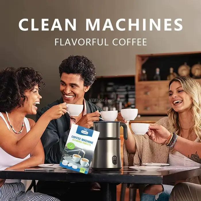Comprimés de nettoyage effervescents pour Machine à café