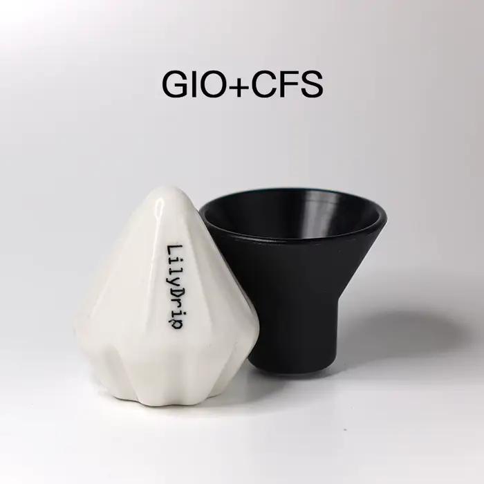 Lilygoutte-filtre à café en céramique