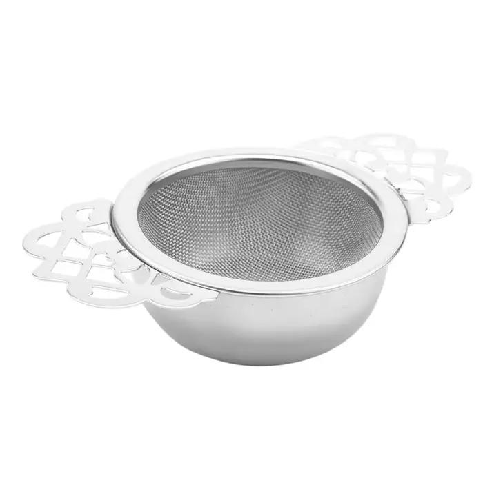 Passoires à thé avec coupelles de récupération (lot de 10)