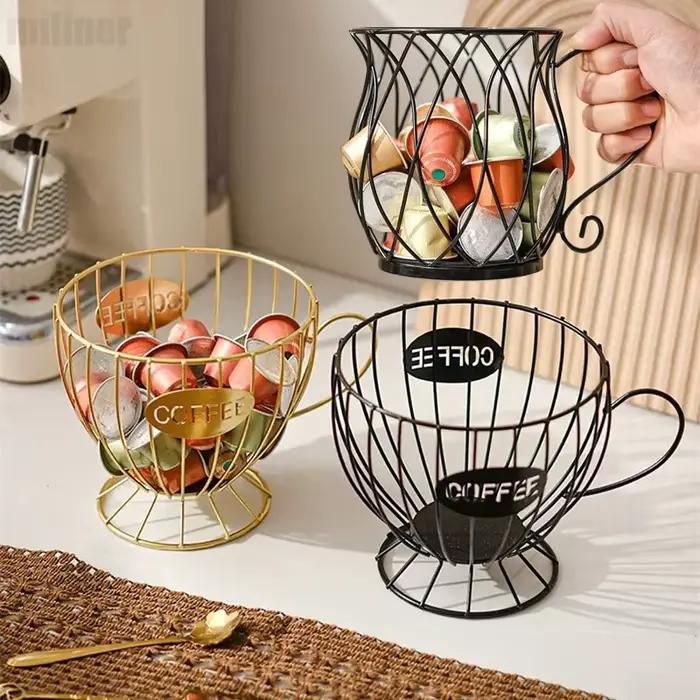 Support de capsules de café grande capacité