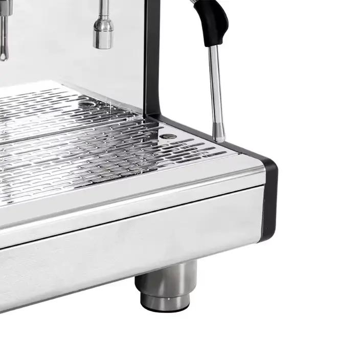 Machine à café expresso semi-automatique professionnelle italienne portable à double tête